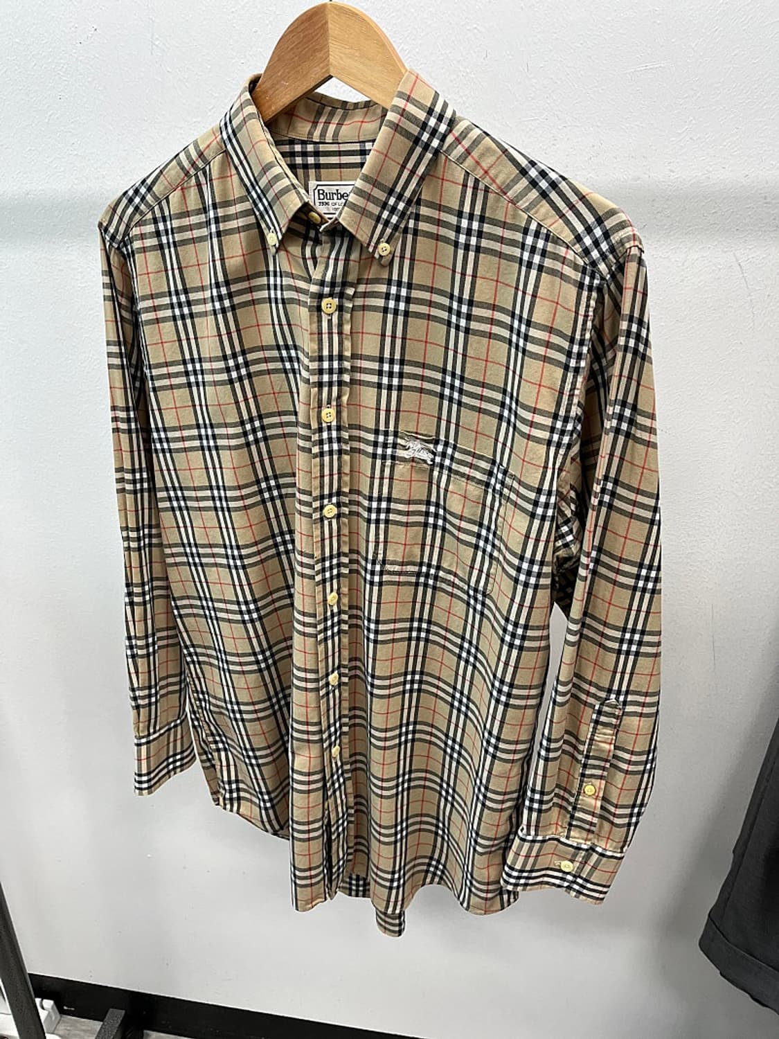 95) 버버리 노바체크 체크셔츠  상품이미지1