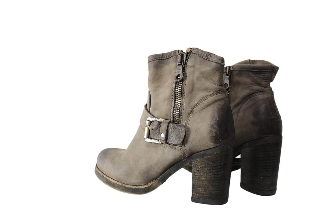 2000s ITALY Destroy Leather boots 상품이미지4
