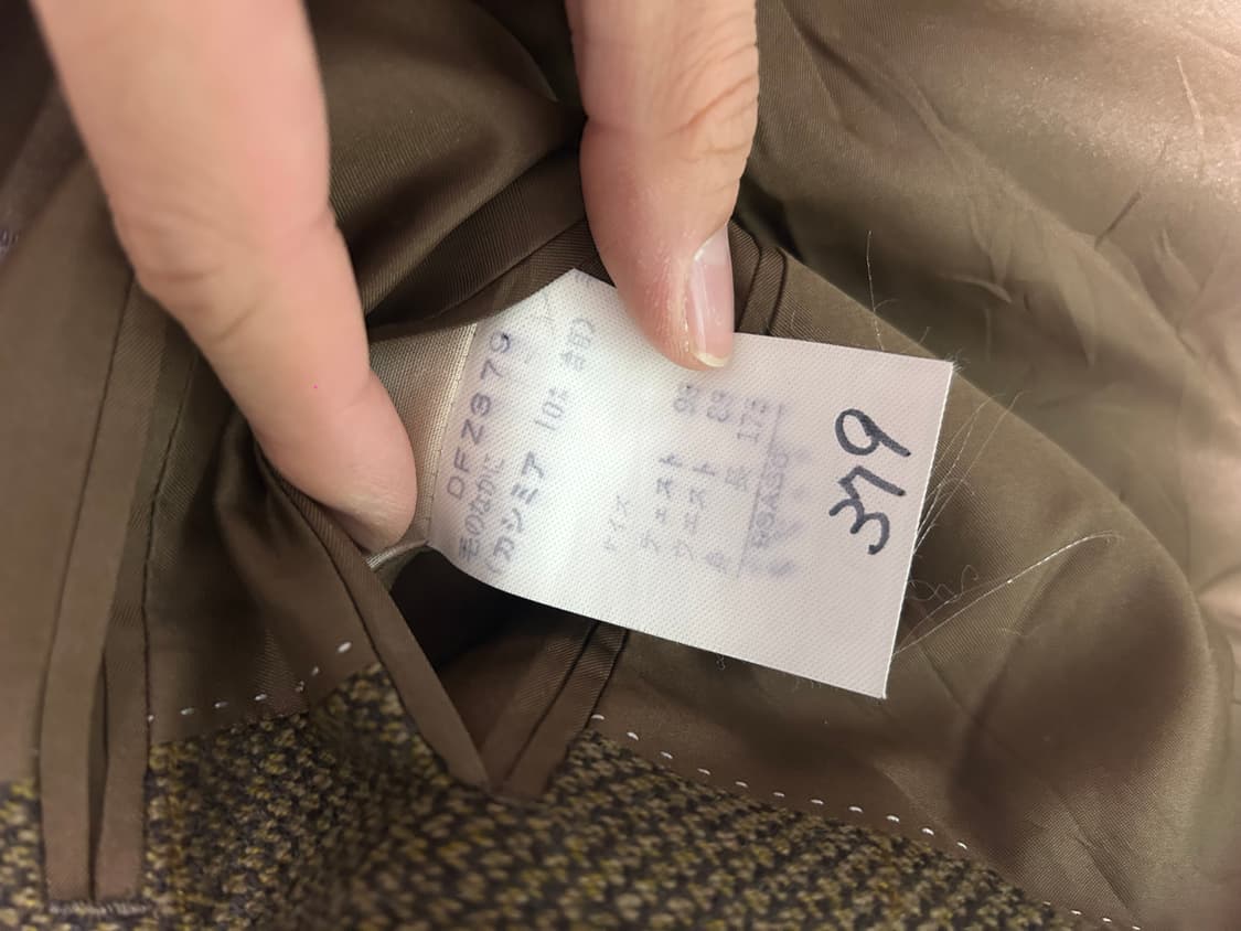 ROOTS 캐시미어함유 하운드투스 블레이저 105 상품이미지4