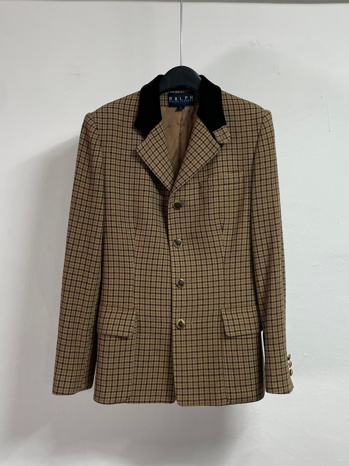 폴로 랄프로렌 우먼스 체크 블레이저 (on.321) 상품이미지1