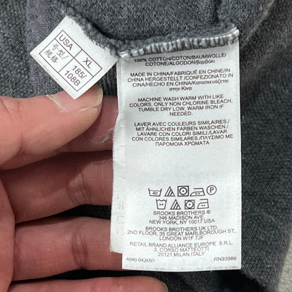 브룩스브라더스 반팔카라티 s10572 상품이미지6