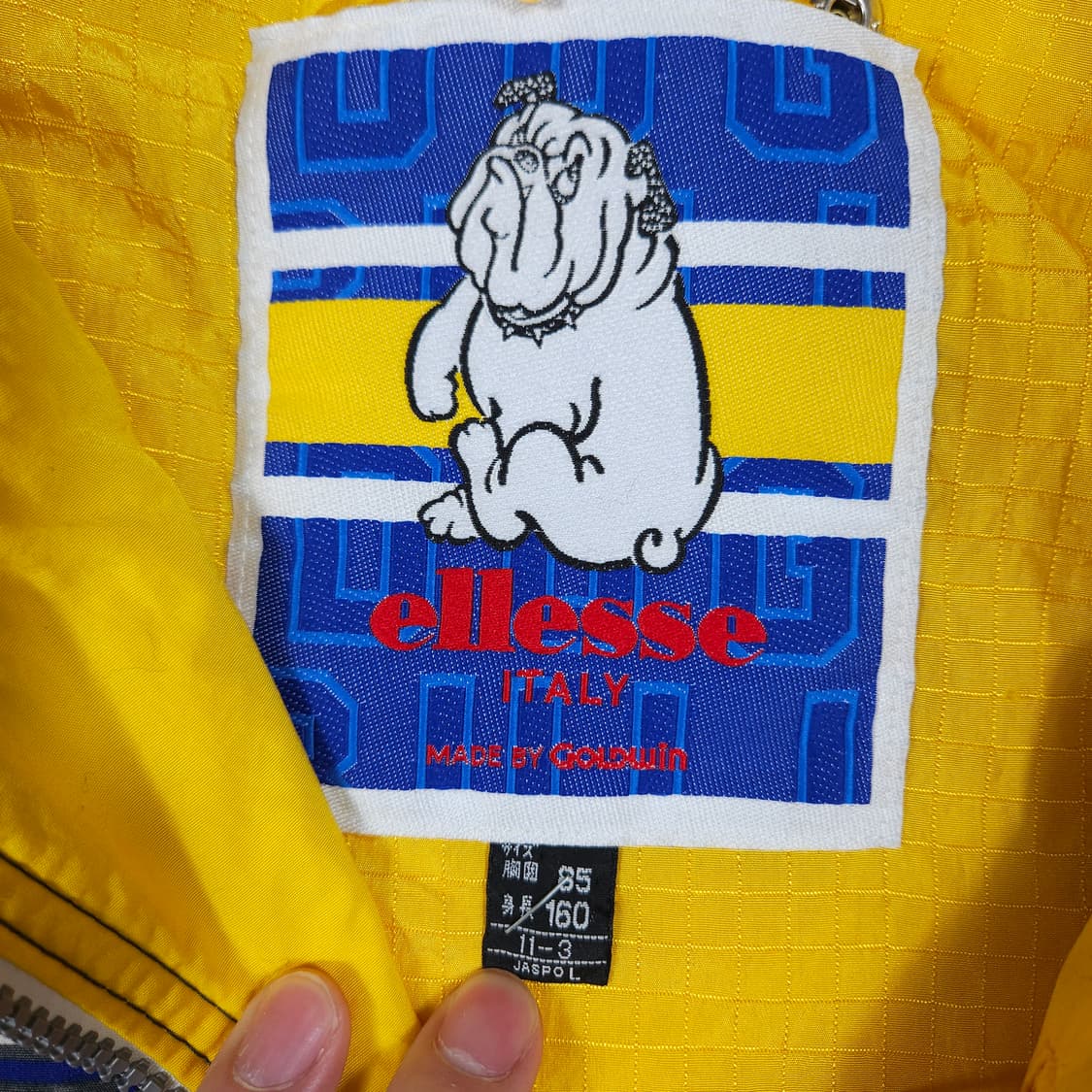 엘레쎄 올드스쿨 불독 아노락 점퍼  상품이미지4