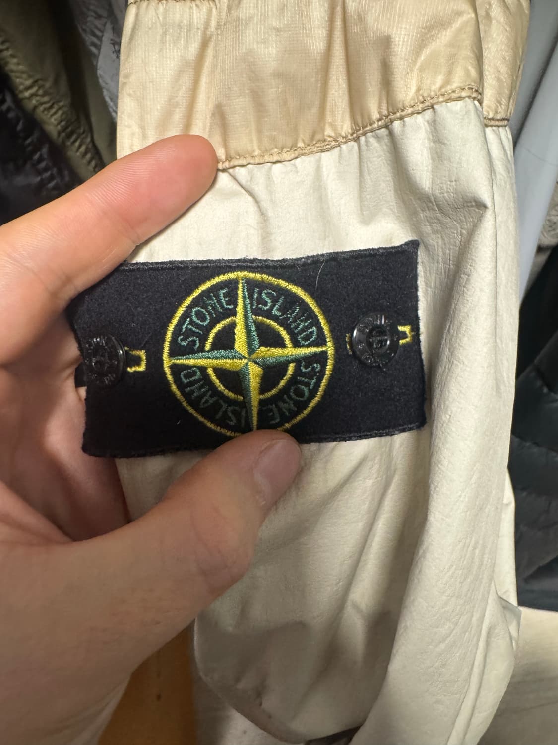 스톤아일랜드 나이키 멤브라나 베이지 S(100) 상품이미지4