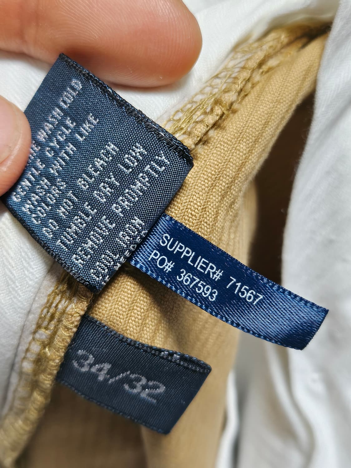 현행 폴로랄프로렌 코듀로이 팬츠 브라운 34 상품이미지7