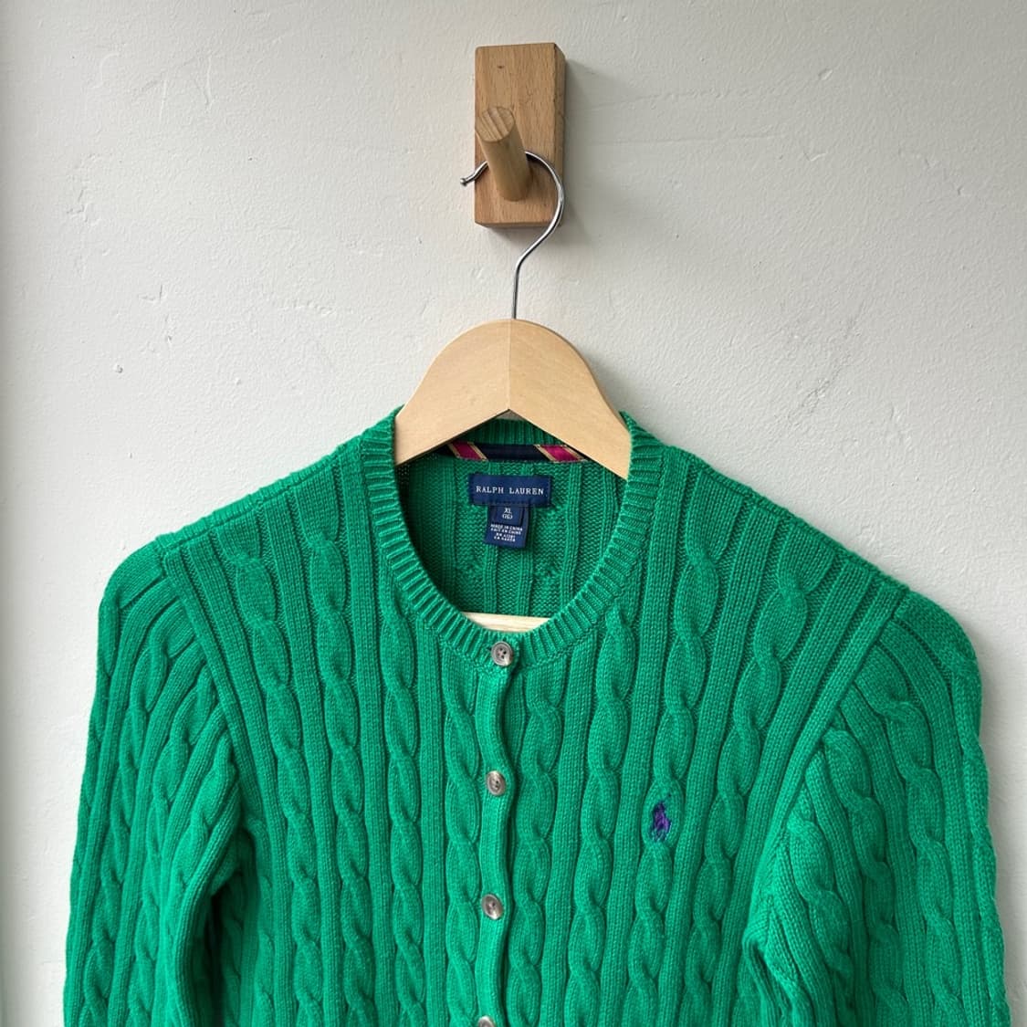 15213 - 폴로 랄프로렌 프릴 케이블 가디건 상품이미지1