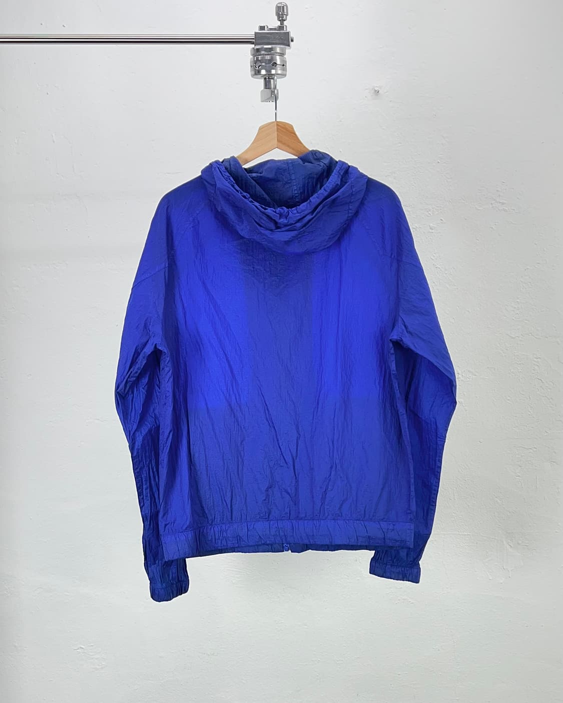 아르마니 익스체인지 로얄 블루 나일론 라이트 웨이트 후디 윈드 자켓 상품이미지6