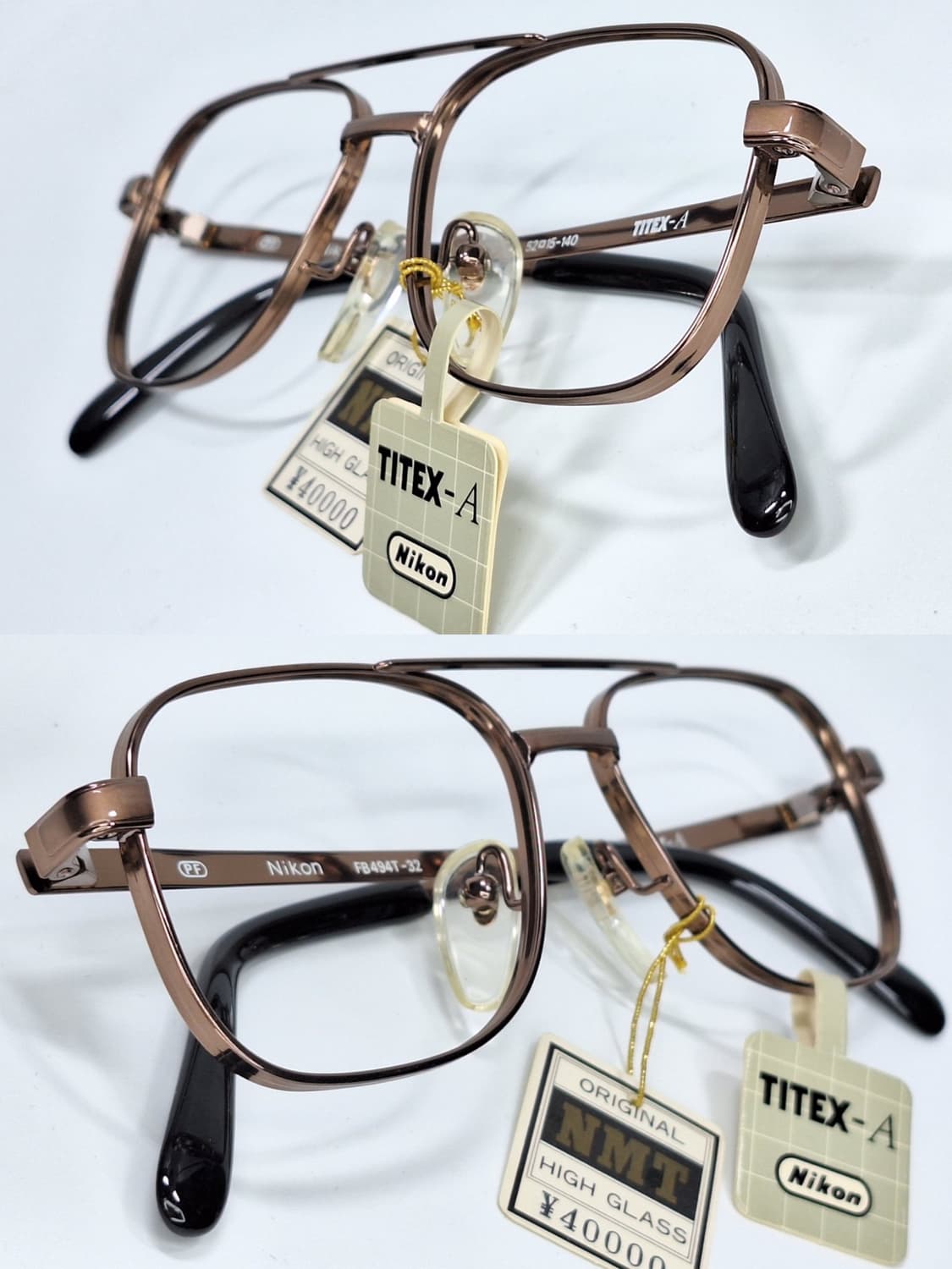빈티지 하이엔드 안경테 니콘 Nikon FB494T-32 TITEX-A 상품이미지2