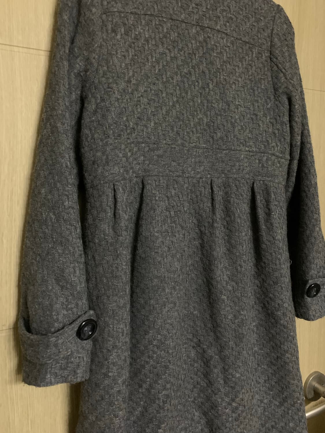 Shirring mid coat 상품이미지3