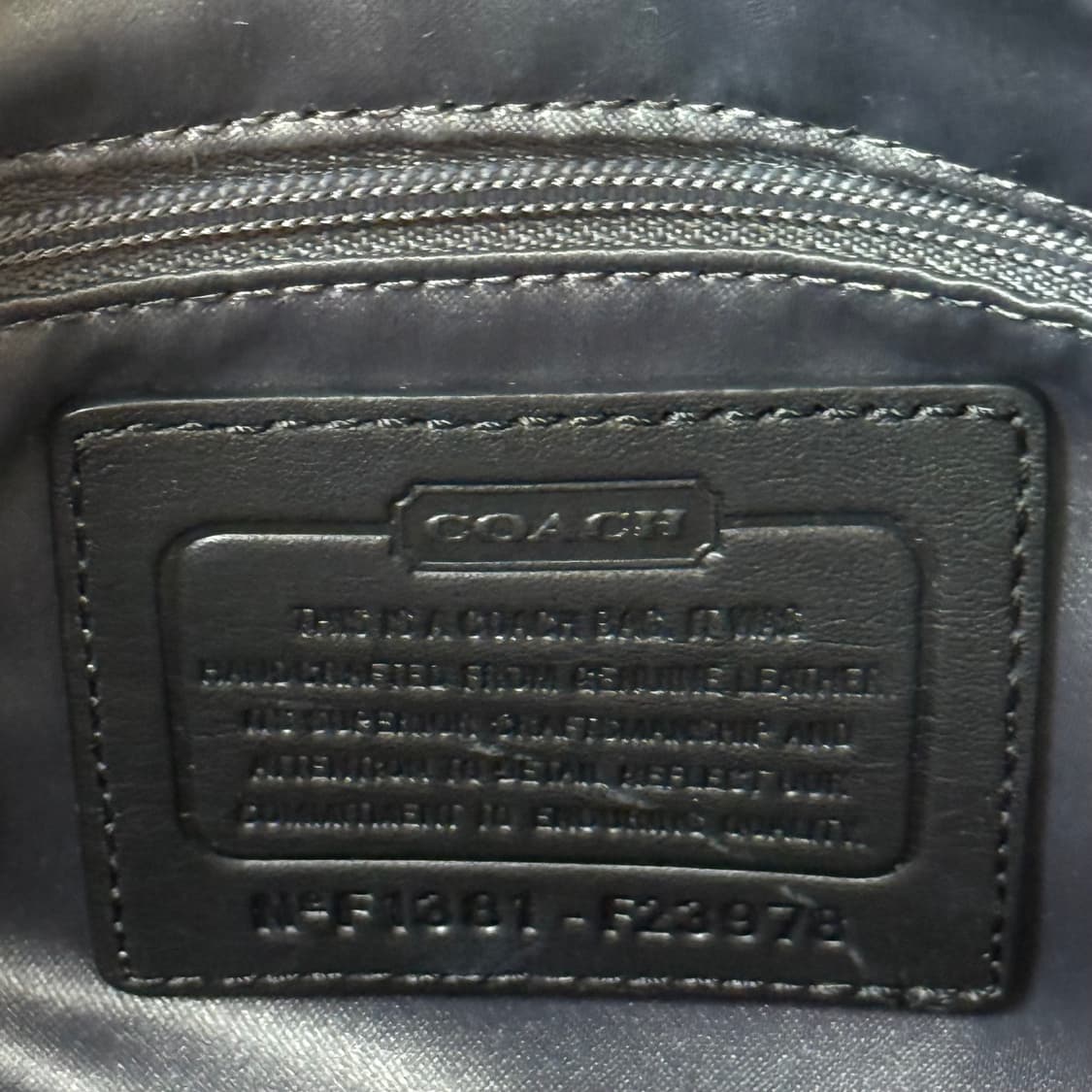 Coach 코치 가죽 숄더백 상품이미지7