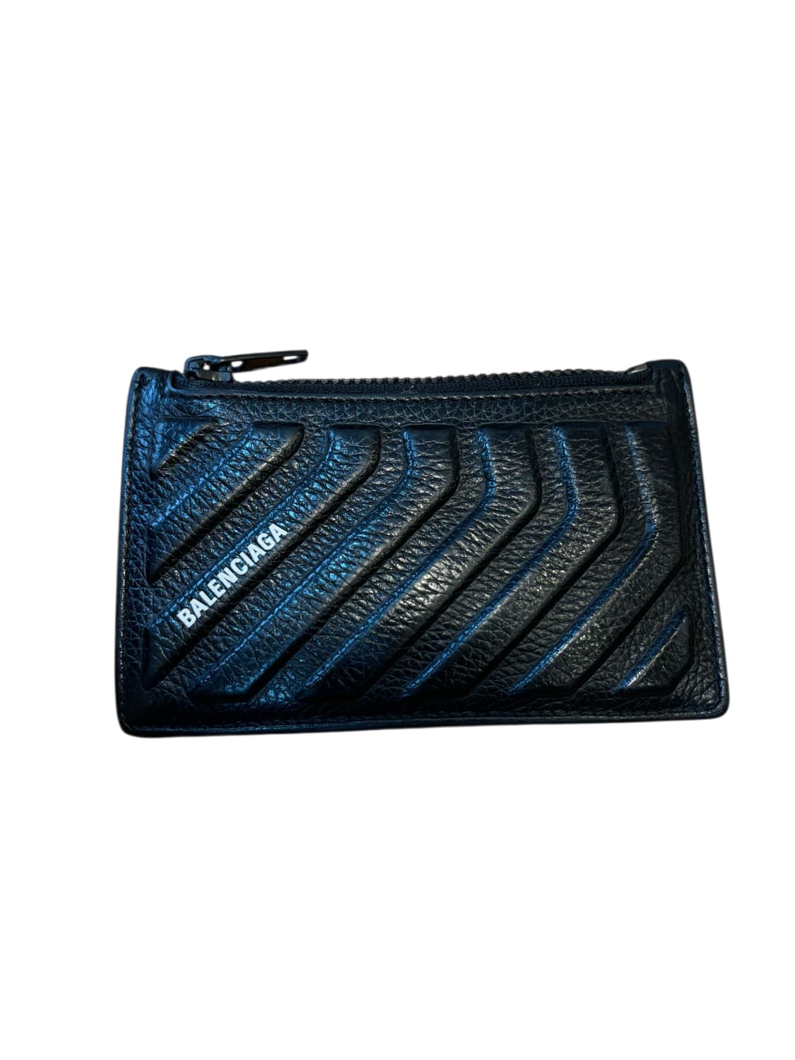 [정품] 
발렌시아가 카시노 퀄팅 레더 카드지갑 블랙 상품이미지3