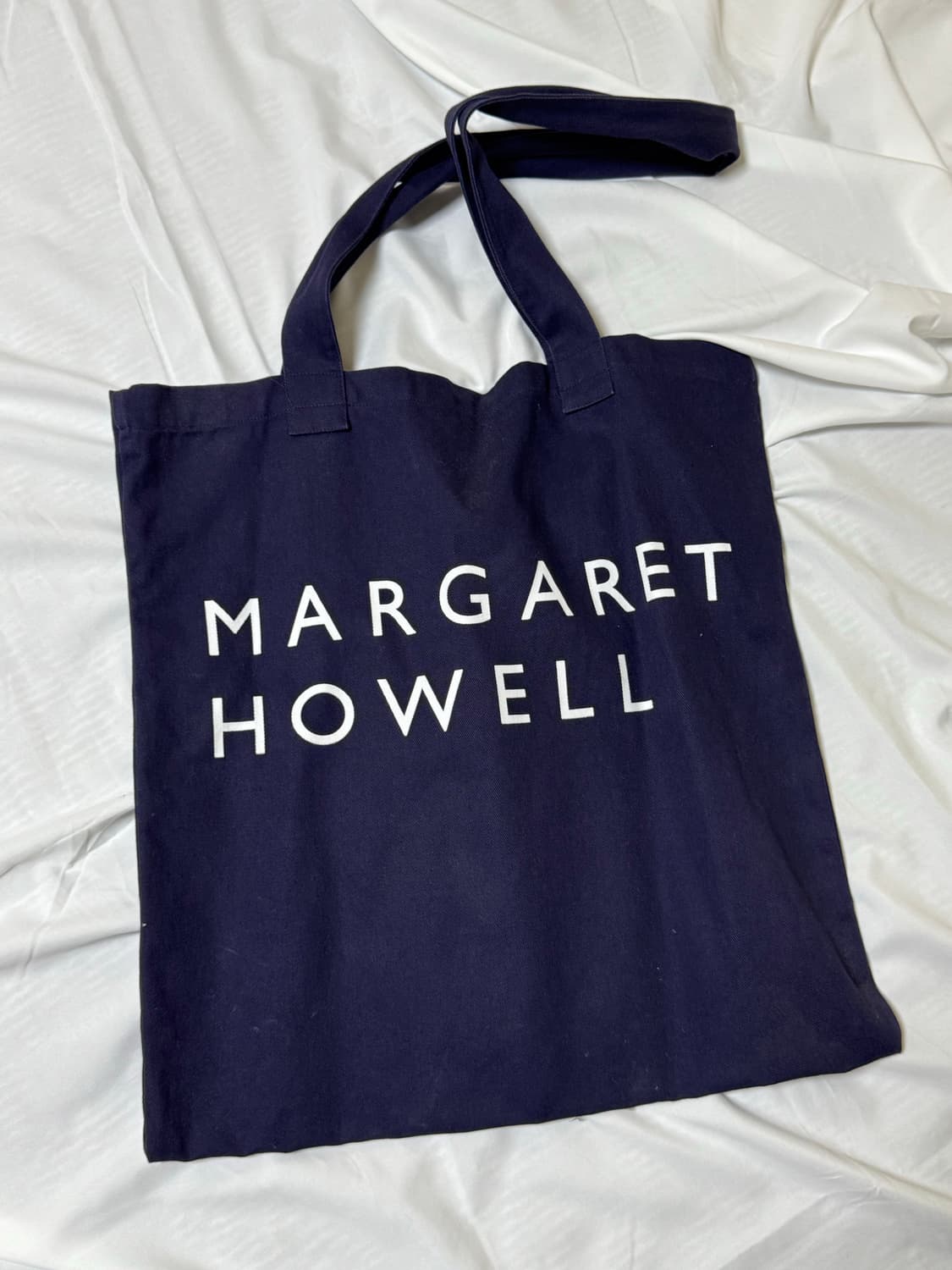 마가렛호웰 에코백 네이비 상품이미지1