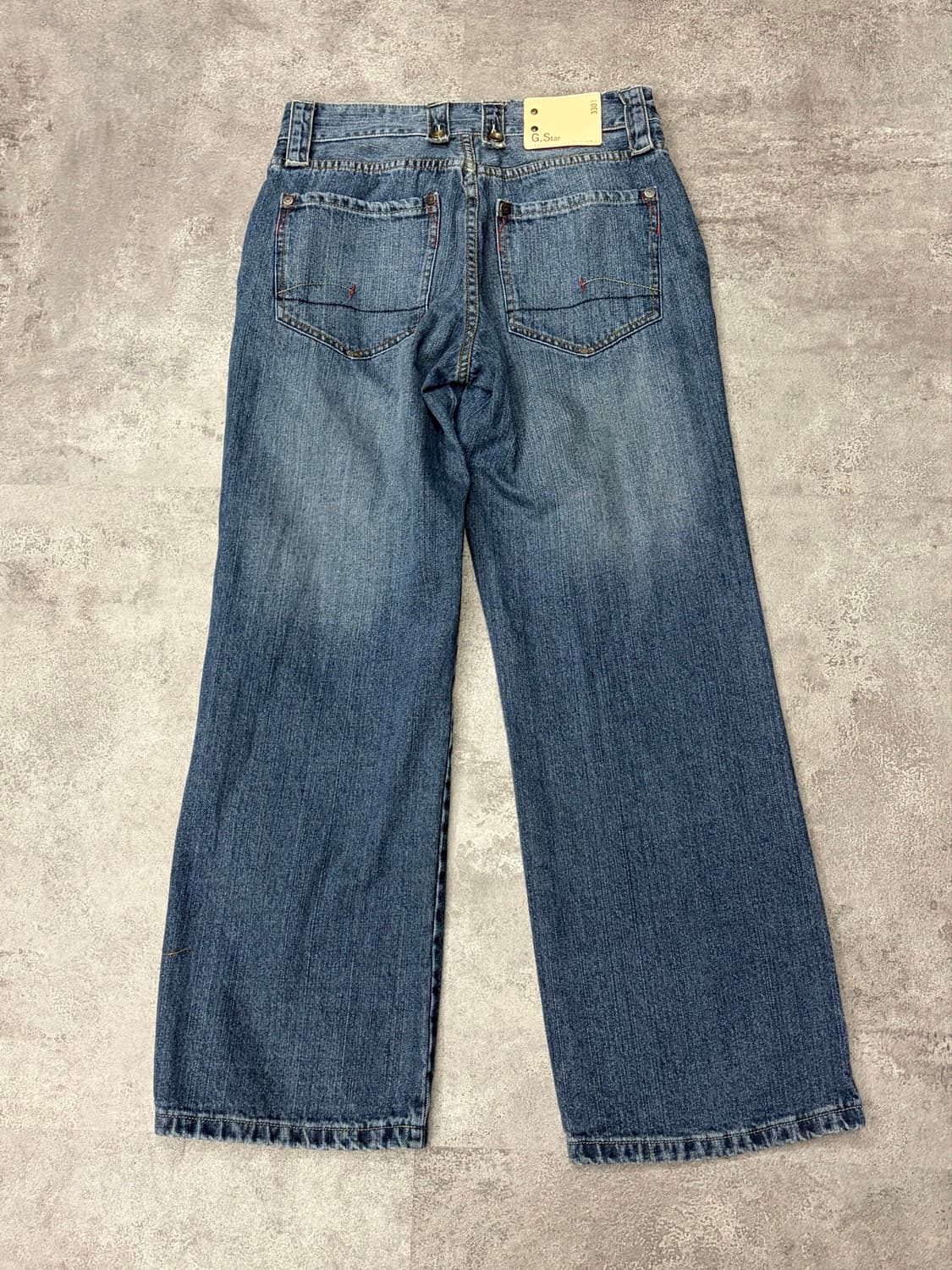 G-STAR RAW Belt Strap Wide Leg Denim Jea 상품이미지5