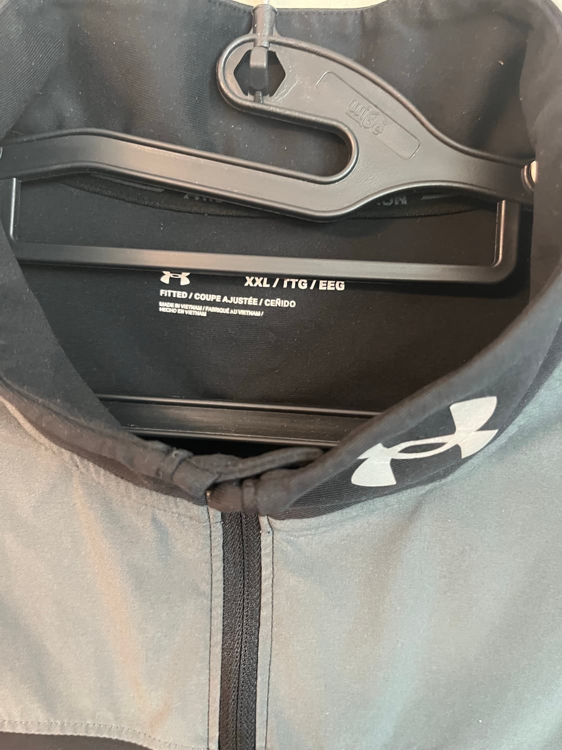 언더아머 져지 블랙 (2XL) 상품이미지4