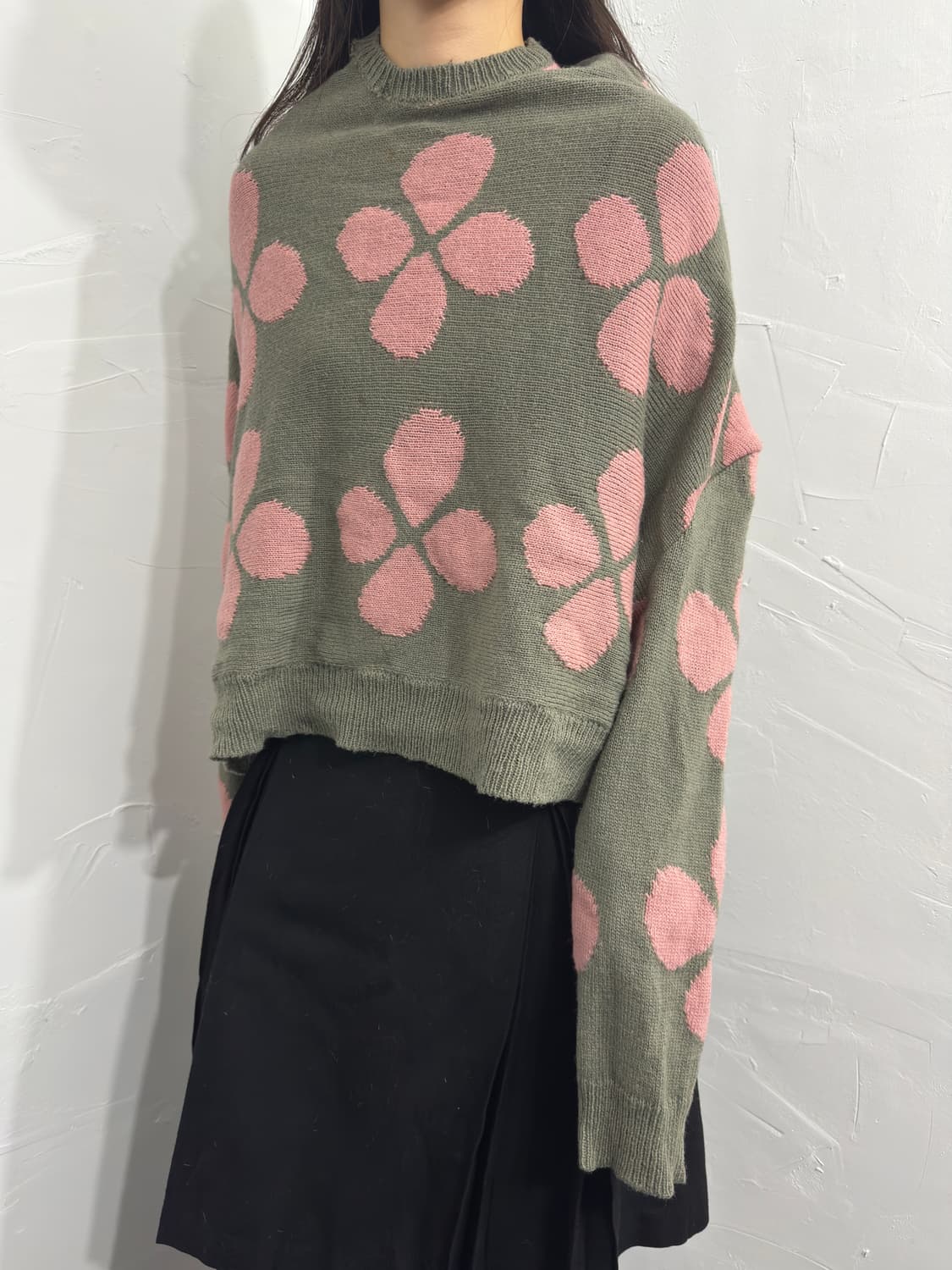 comme des carsons knit top 상품이미지4