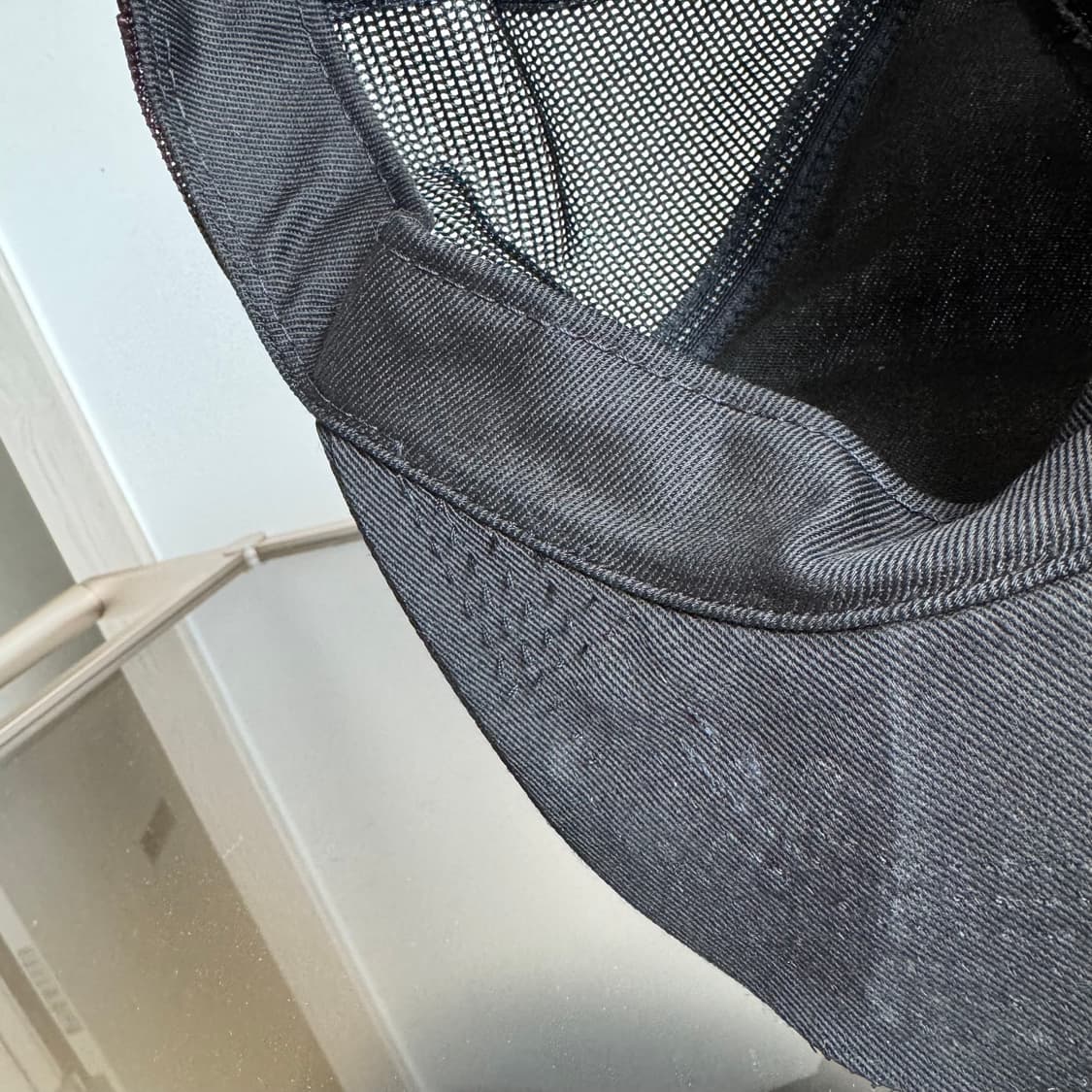 USA 빈티지 모자 볼캡 vintage cap 트러커 메쉬 블랙 상품이미지6