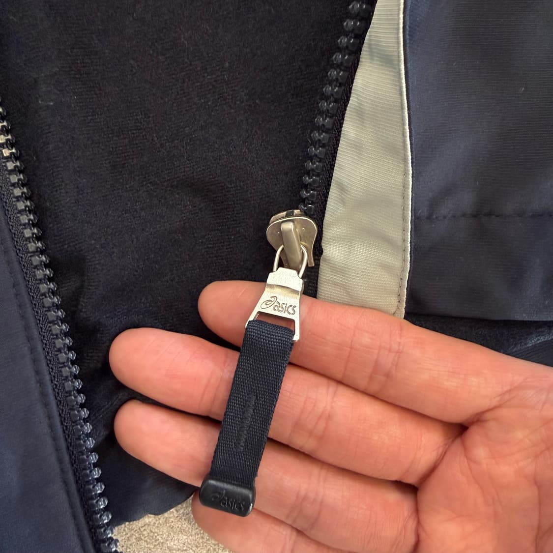 90s 아식스 올드스쿨 기모 바람막이 상품이미지5