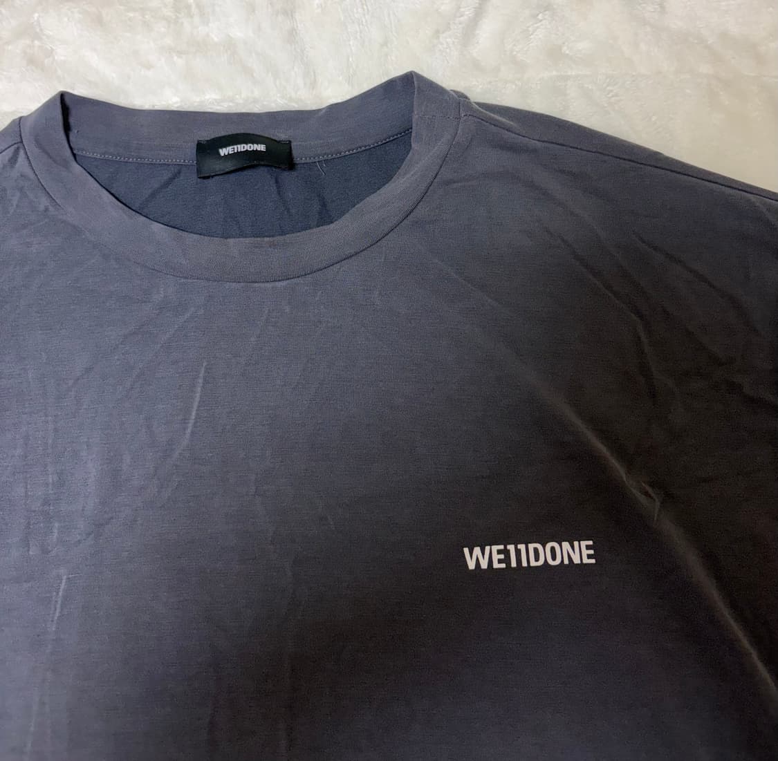 We11done 웰던 모달 반팔 티셔츠 다크그레이 / L 상품이미지2