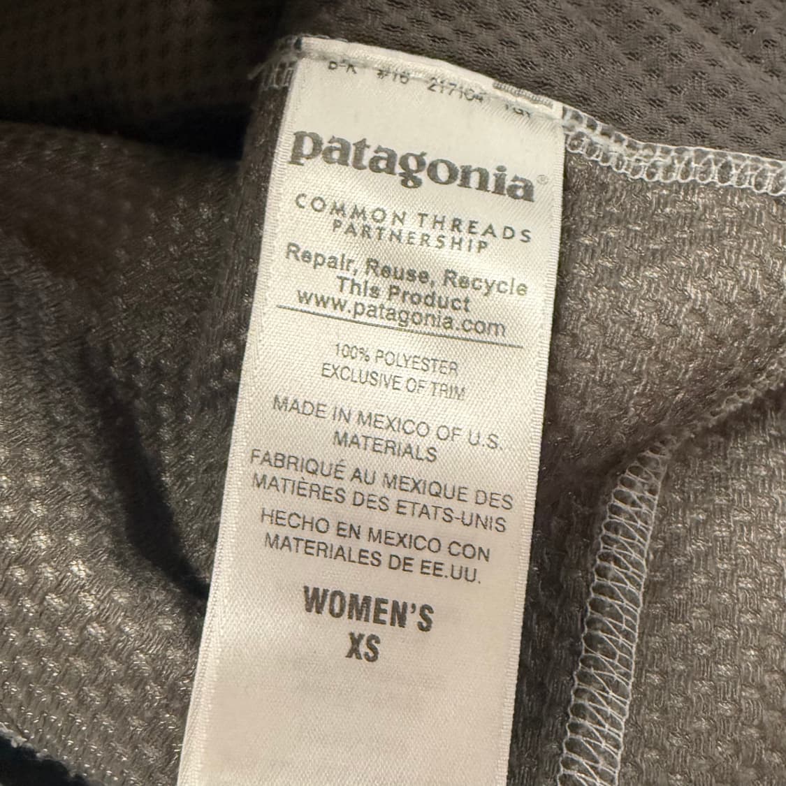 [정품/XS] 파타고니아 레트로 파일 플리스 자켓 아이보리 b19 상품이미지6