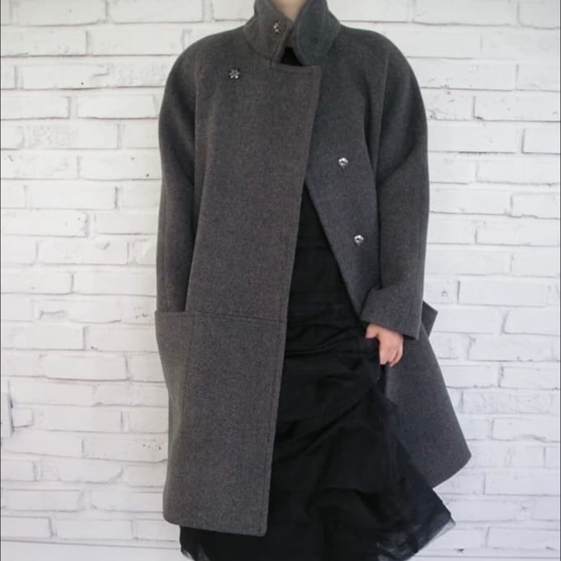 eonts 매니쉬 하프코트 상품이미지2