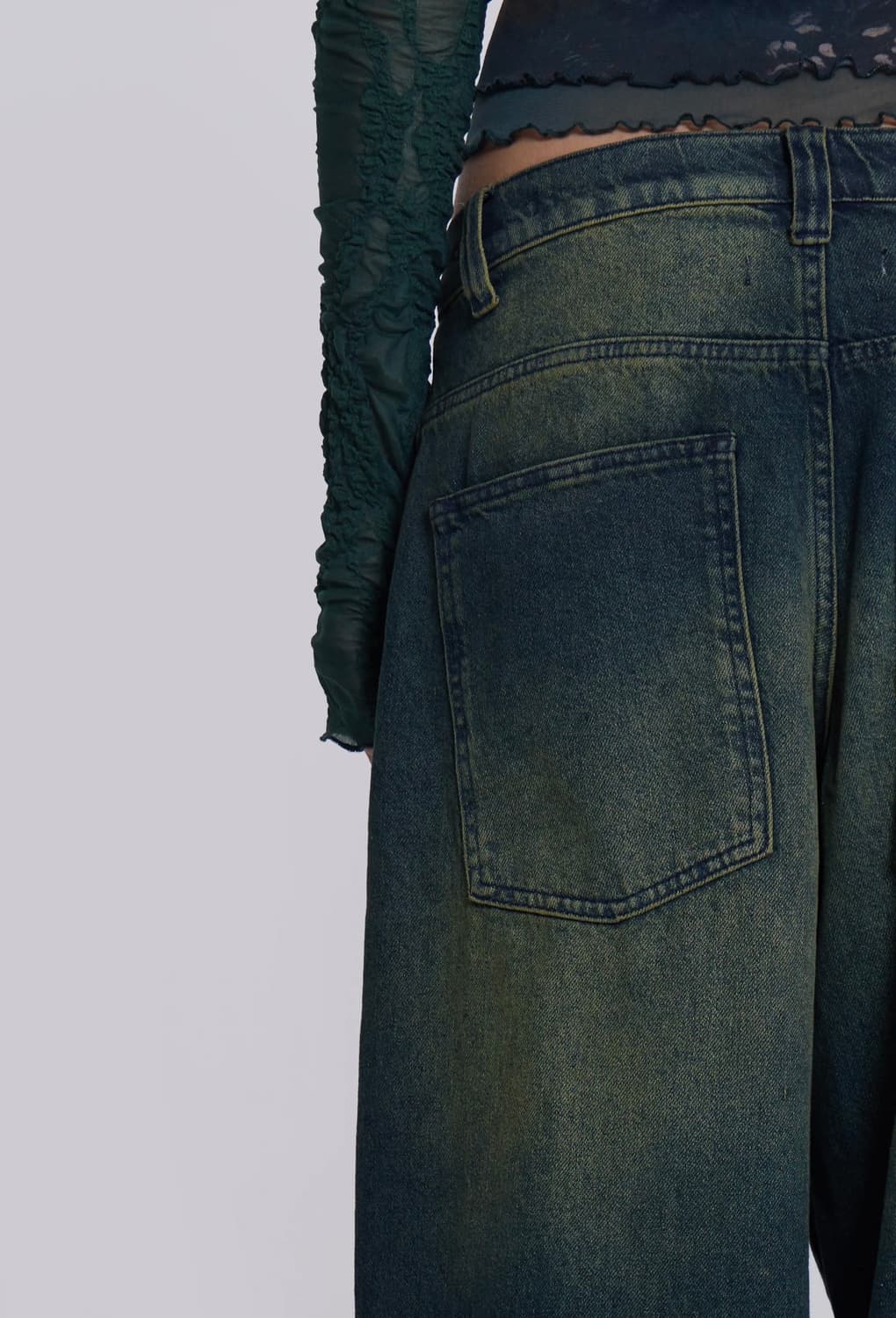 25) Jaded london 와이드 핏 데님  상품이미지6