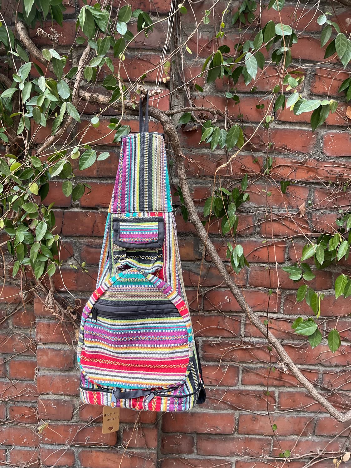 히피 자수패턴 백팩 상품이미지1