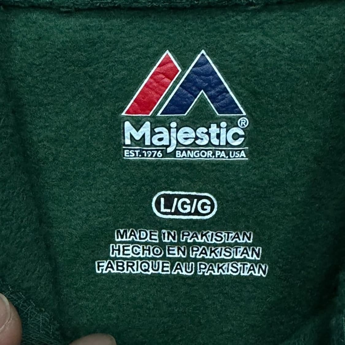 마제스틱 그린베이 패커스 후드티 v2634 상품이미지5