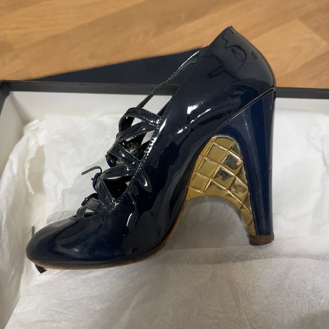 샤넬 컬랙션 힐 36 박스 풀 상품이미지2