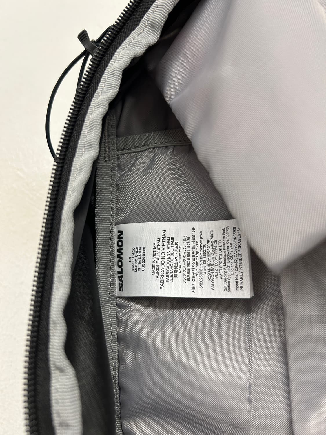 구형 살로몬 트레일 블레이저 10 블랙 백팩 상품이미지6