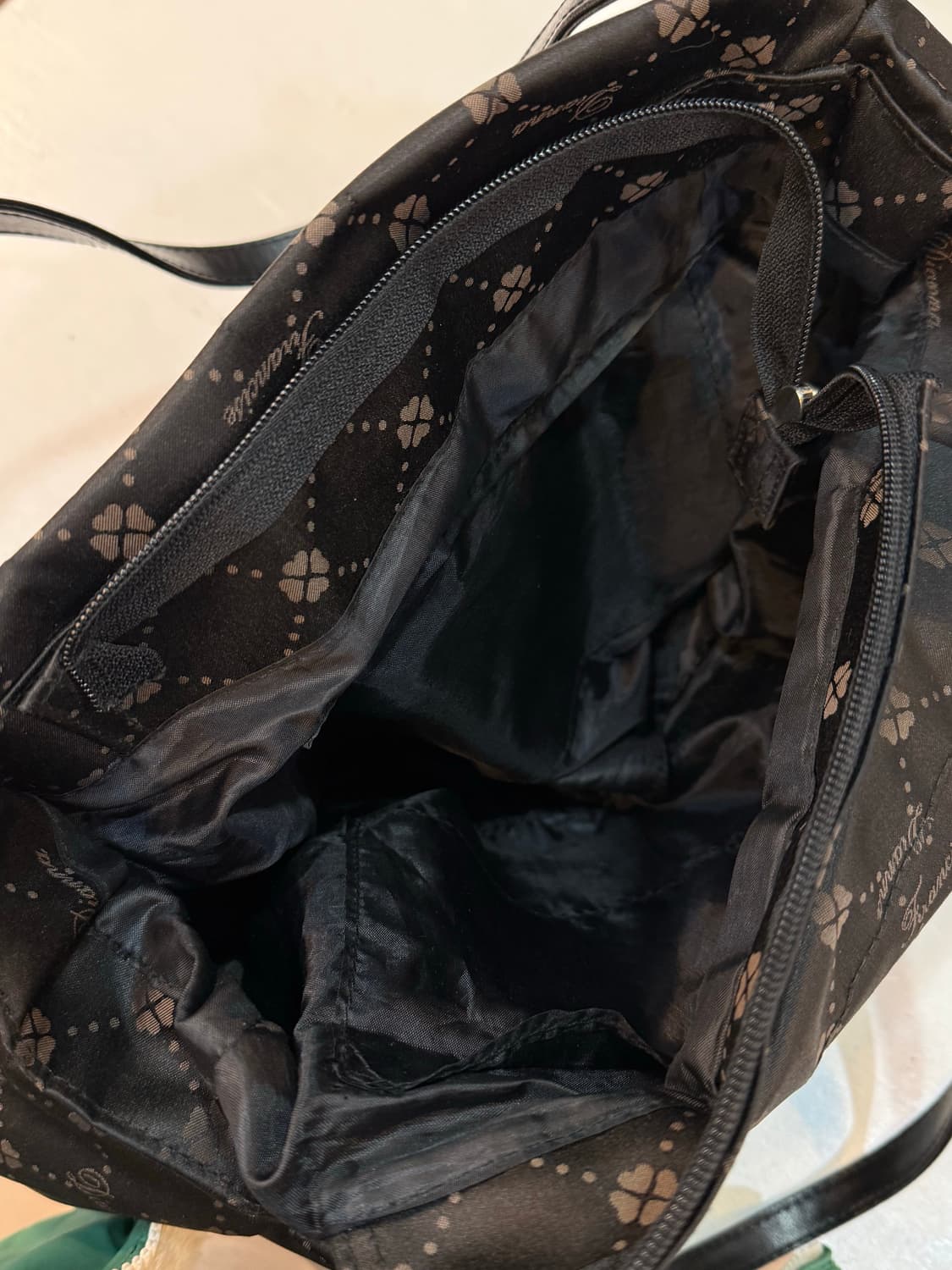 일본빈티지) 클로버 토트 숄더백 상품이미지8