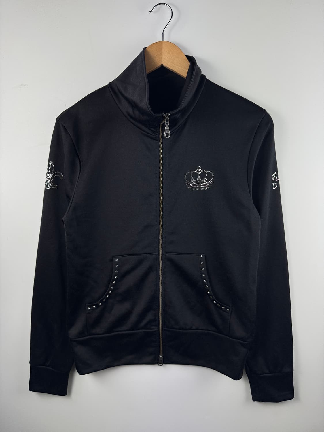 JPN 펑크 락 Y2K 큐빅 스컬 져지1722  상품이미지2