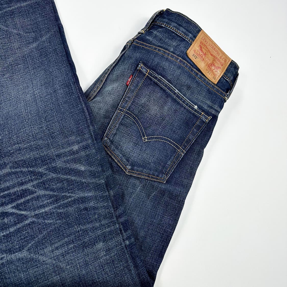 리바이스 513 오리지널 워싱 데님 팬츠 (31인치) 상품이미지1