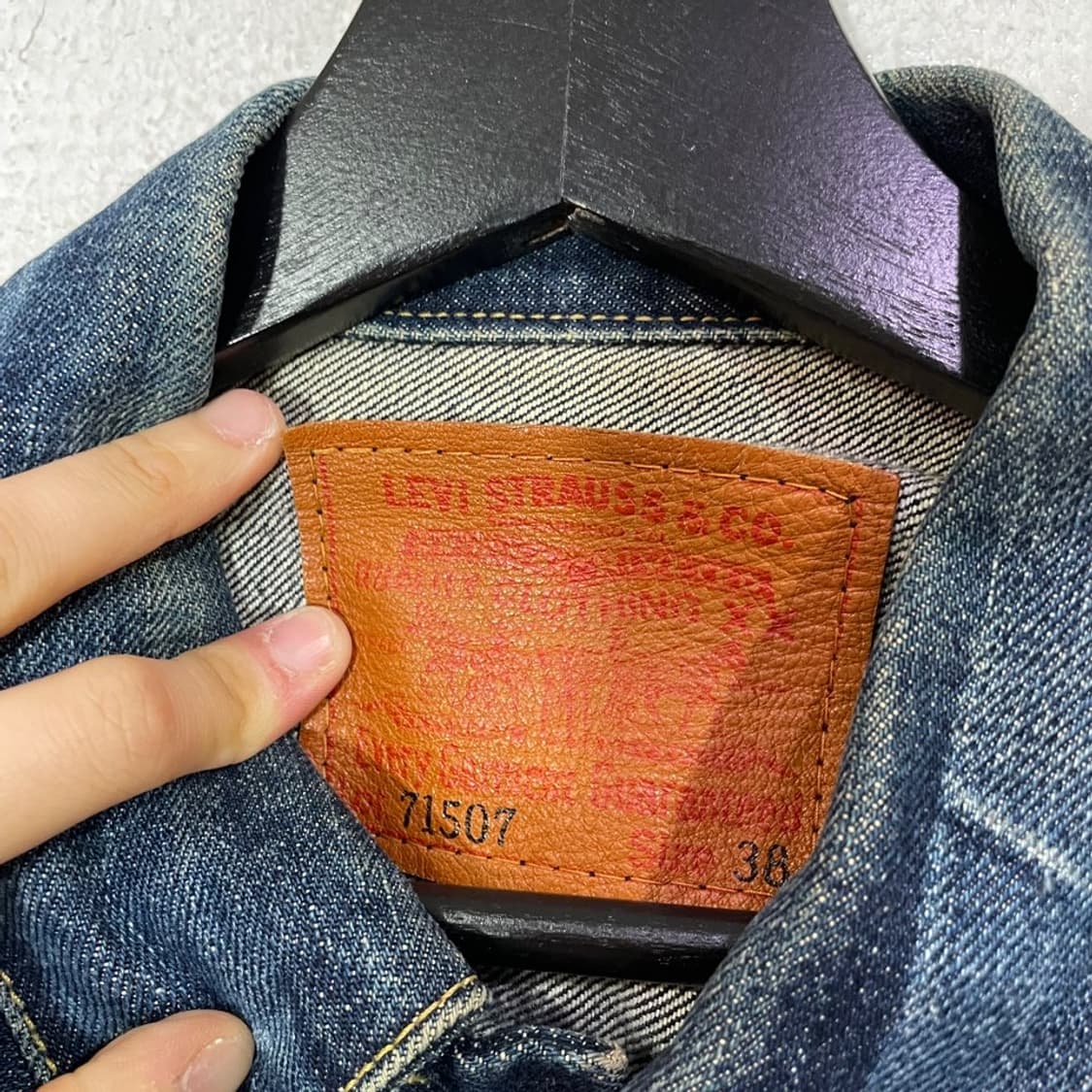 리바이스 lvc 71507 데님자켓 상품이미지5