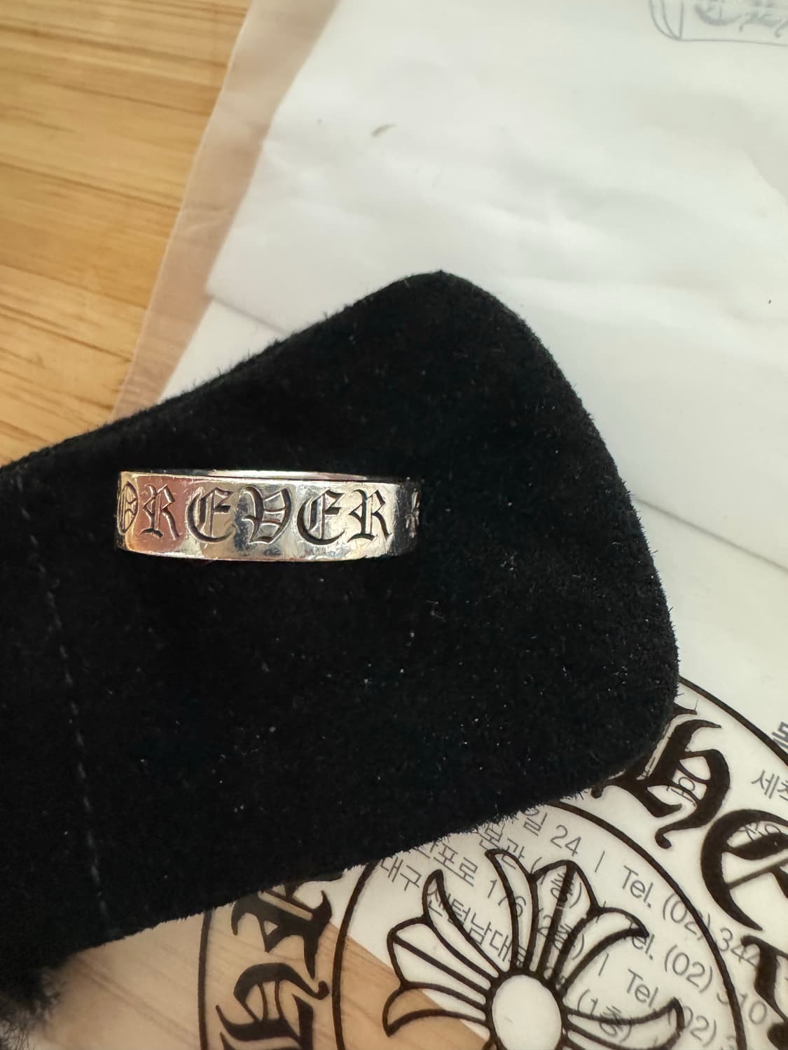 크롬하츠 포에버링 반지 상품이미지2