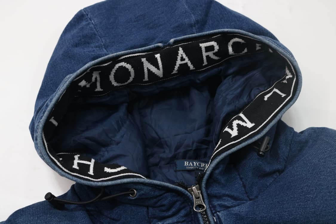 BAYCREST 인디고 데님 패딩 자켓 상품이미지5