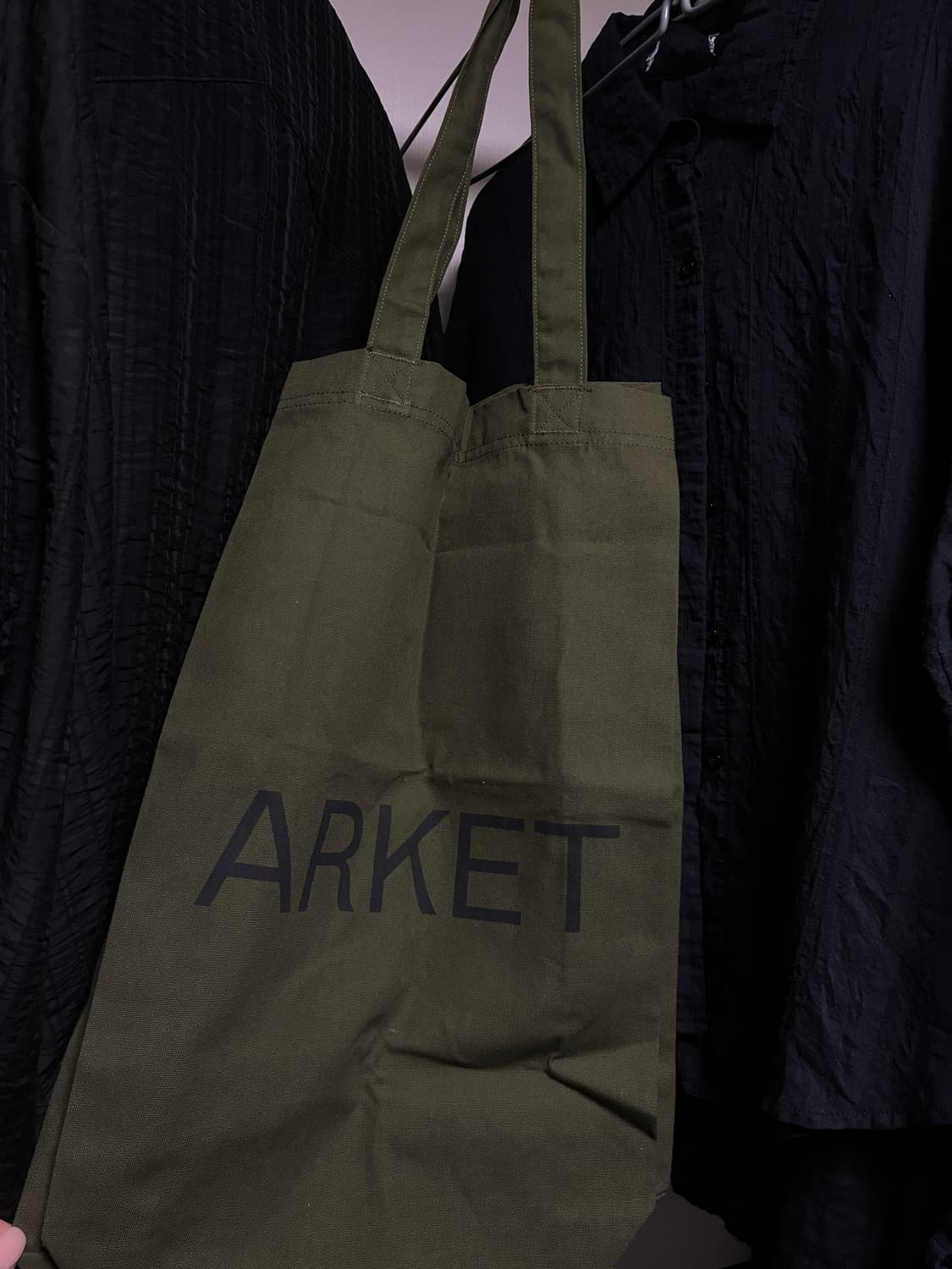 아르켓 캔버스 도트백 상품이미지2