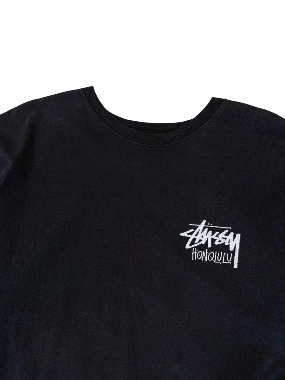 STUSSY 스투시 반팔 블랙 (XL) 상품이미지2