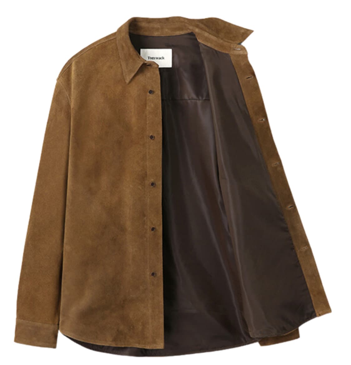 [새상품급] Suede Relaxed Shirt Camel 상품이미지3