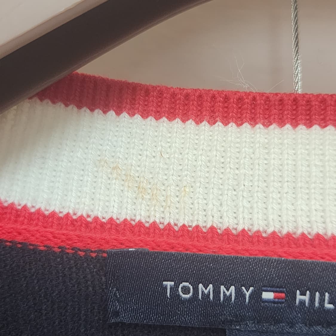 타미힐피거 네이비/레드 가디건 상품이미지8