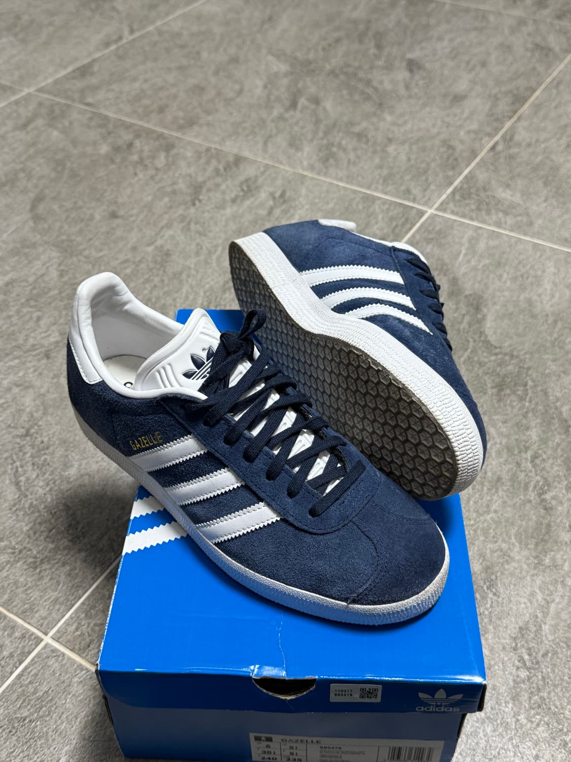 아디다스 가젤 컬러지에이트 네이비 240 상품이미지3