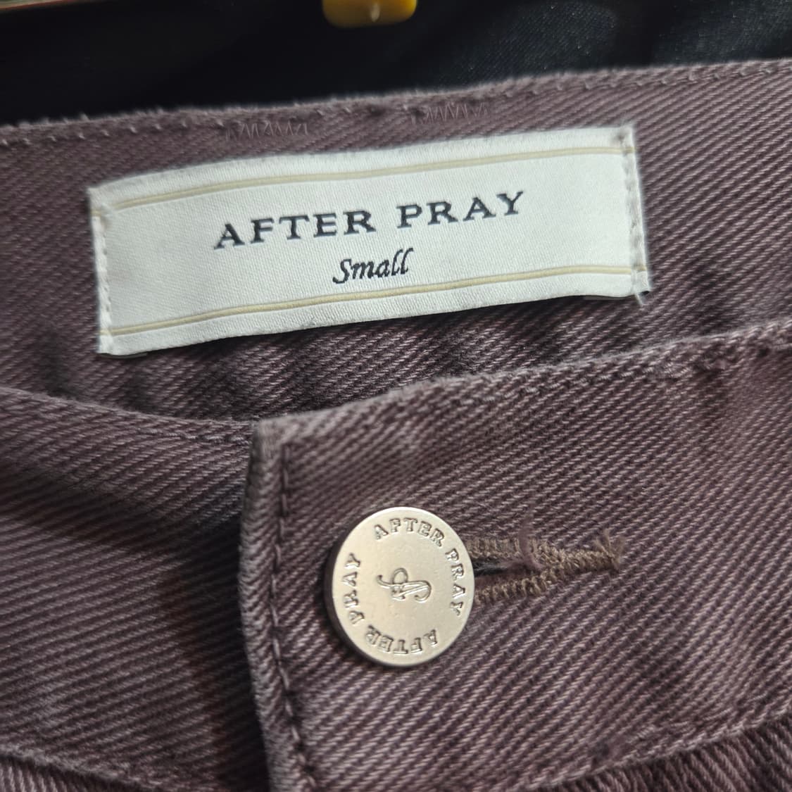 애프터프레이 와이드 슬래쉬데님 진스 상품이미지3