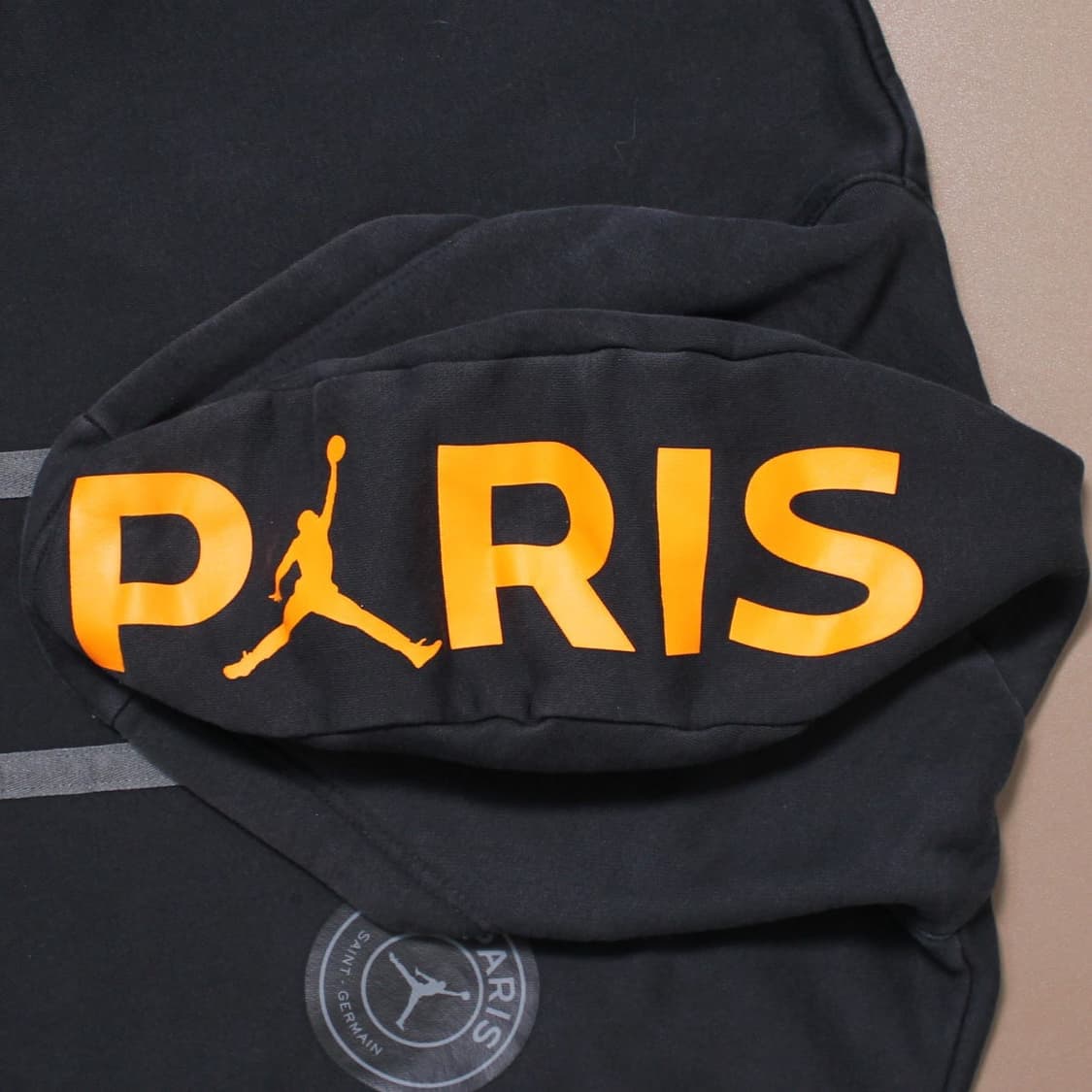 Jordan 조던 PSG 파리생제르망 블랙 후드 티 상품이미지3