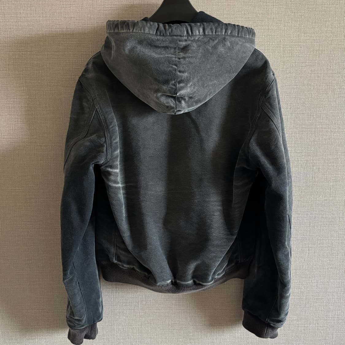 (새상품) 25FW 오라리 프로덕트 다이드 오가닉 코튼 덕 후드 집업 상품이미지8