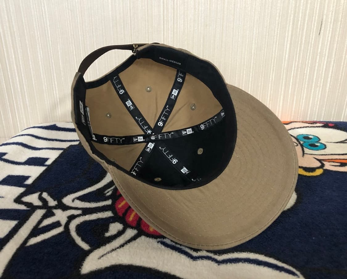 뉴에라 레트로 크라운 왁스드코튼 스냅백 S-M(베이지) 상품이미지9