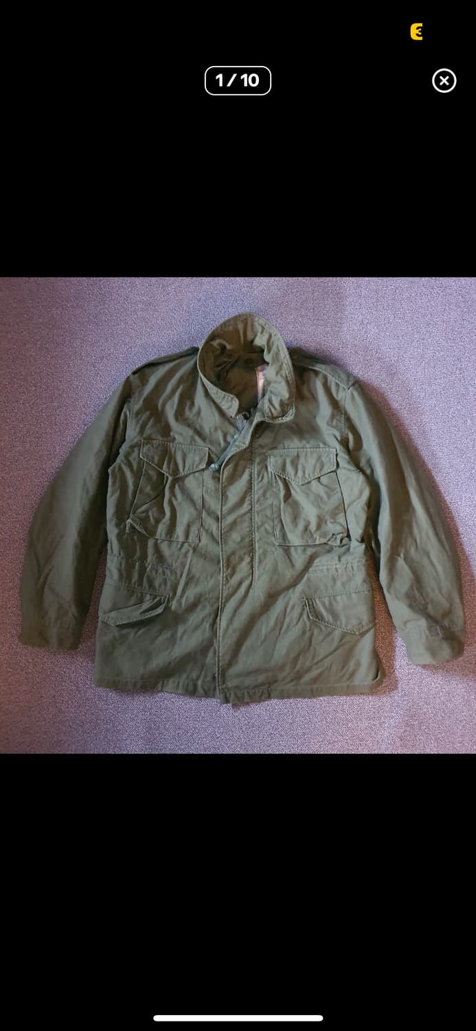 70s 미군 3세대 m65 필드자켓 상품이미지1