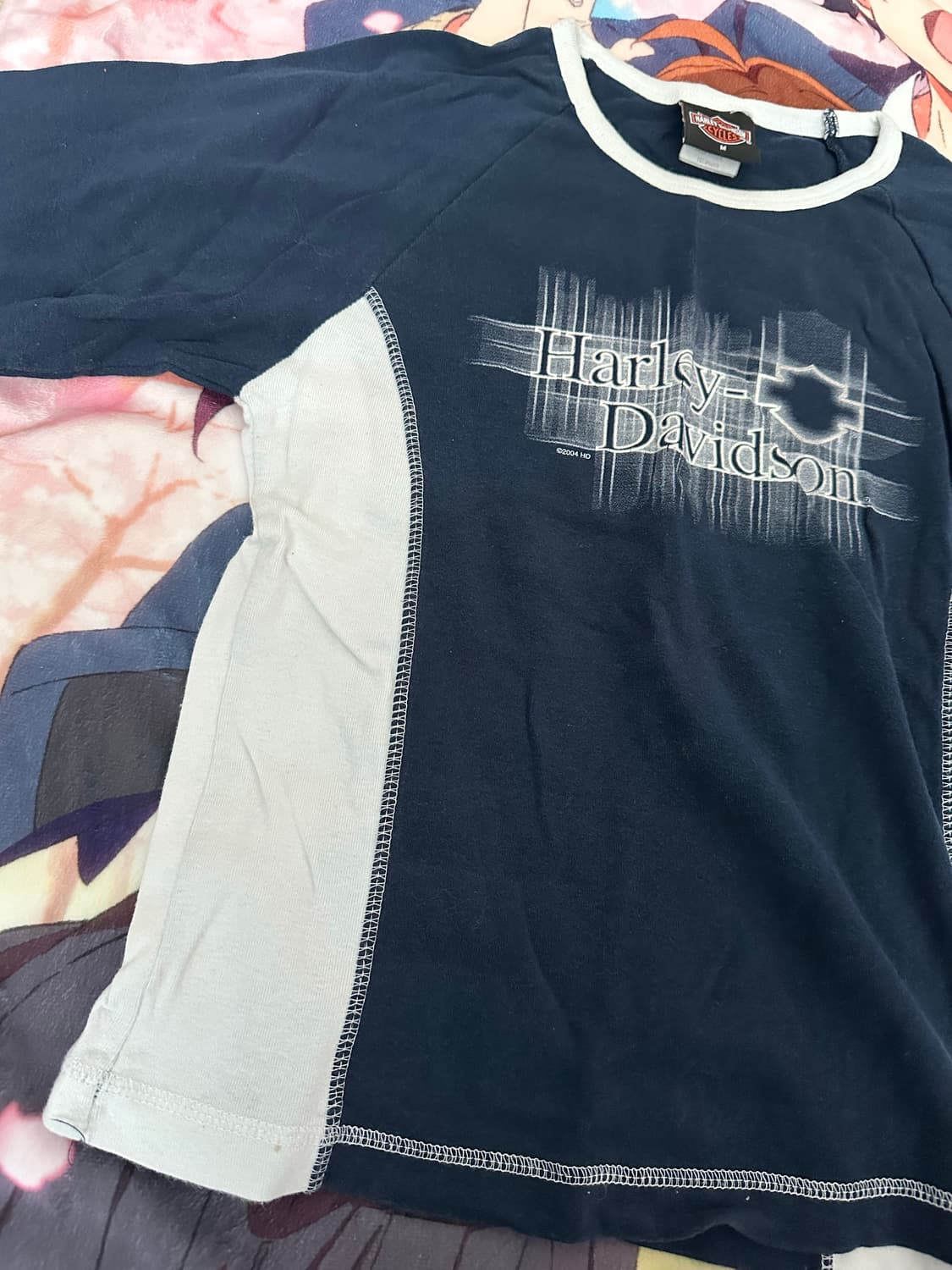 할리 데이비슨 여자 긴팔 쭉티 상품이미지2