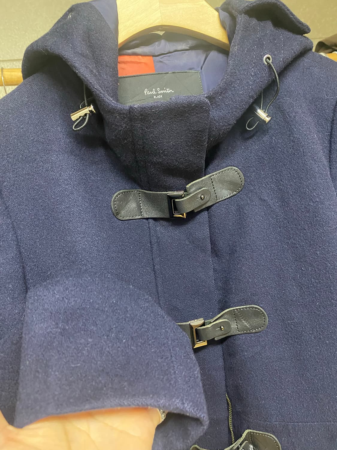 Paul Smith 네이비 떡볶이 코트 상품이미지3