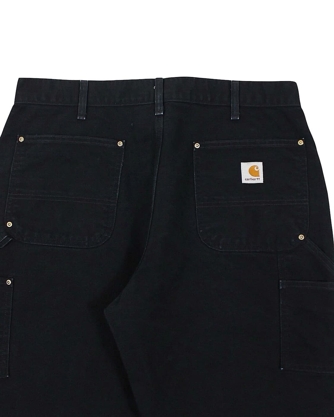 2013 USA 칼하트 B01 BLK 블랙 더블니 카펜터 팬츠 미국제 상품이미지3