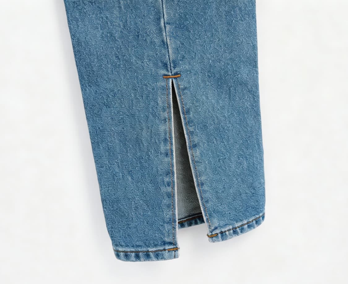 WRANGLER 밑단슬릿 워싱데님 상품이미지6