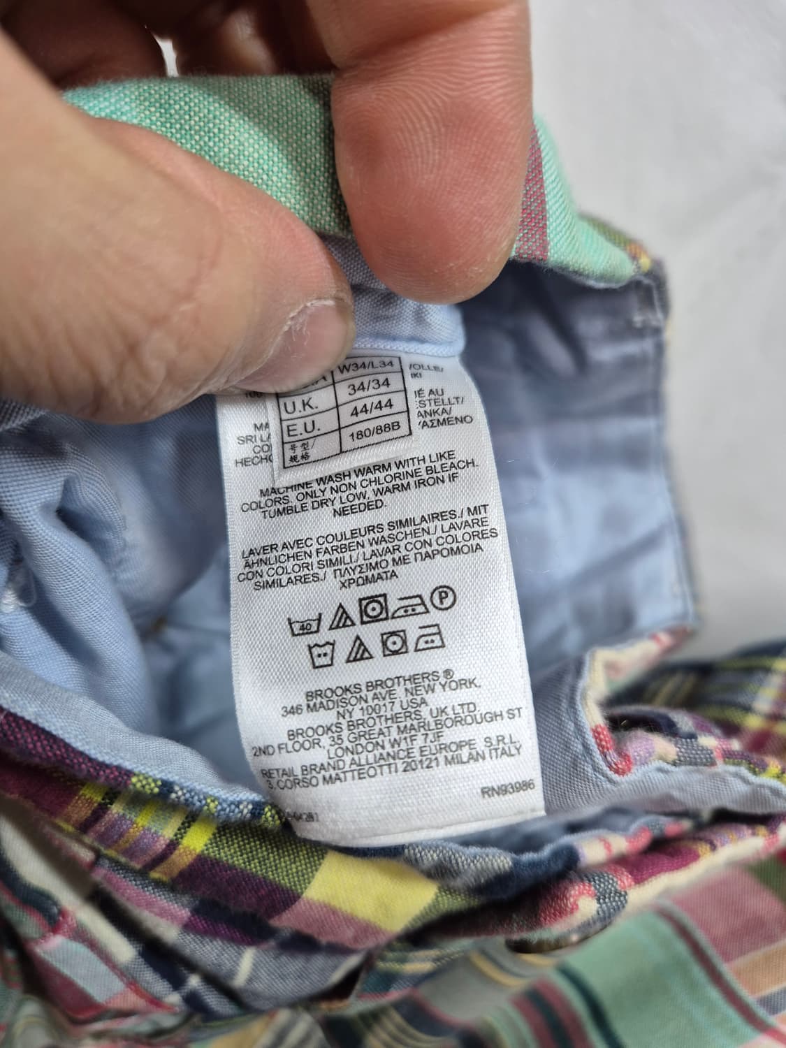 브룩스브라더스 패치워크 팬츠  상품이미지4