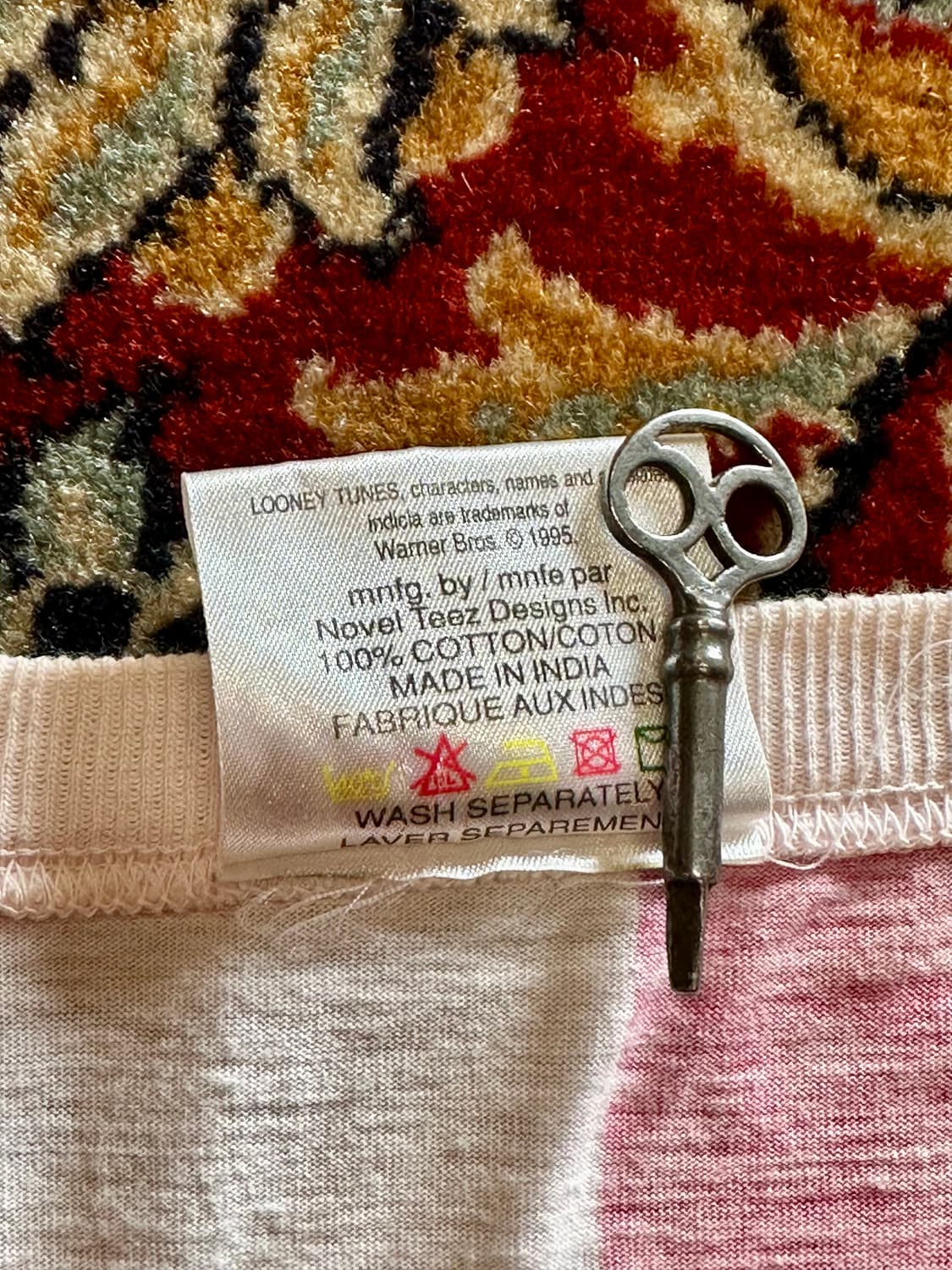 96s Tweety Pink Stripe “candy” - Onesize 상품이미지7